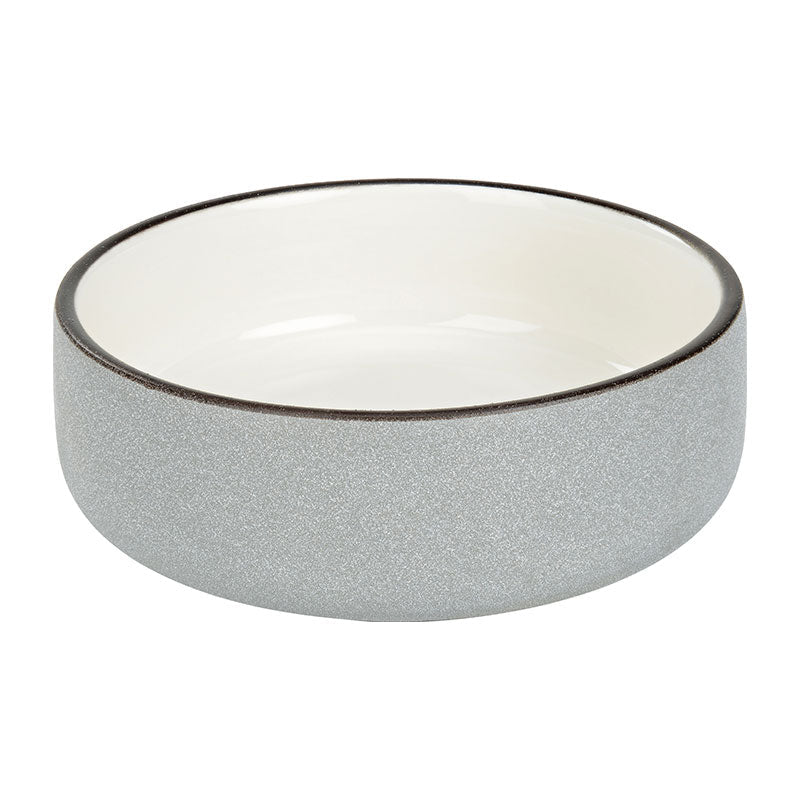 Keramikskål Crude Grå