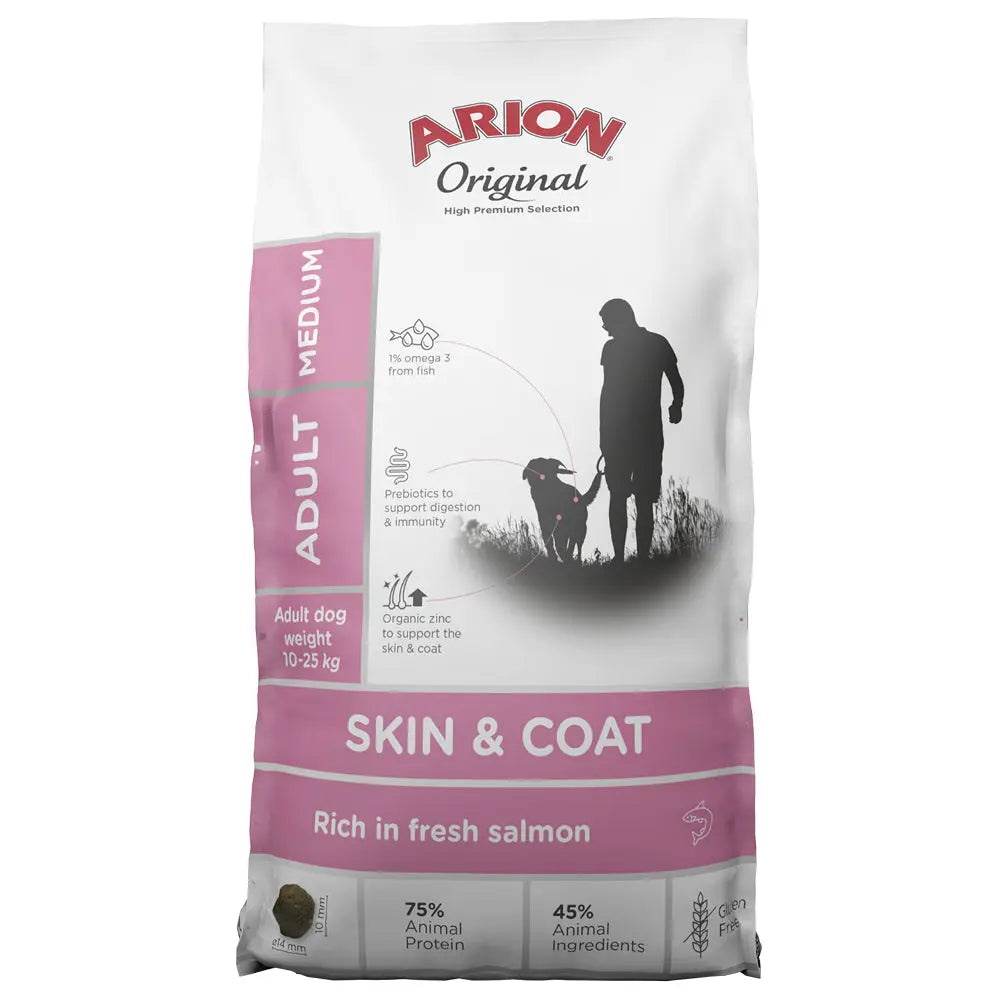 Adult Original Skin & Coat Medium fisk 2 kg