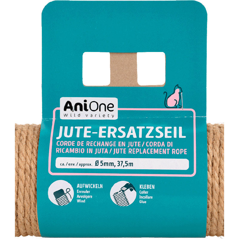 Jute rebø5 mm 37,5 m