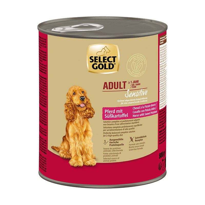 Adult Sensetivehest, sød kartofel  800g