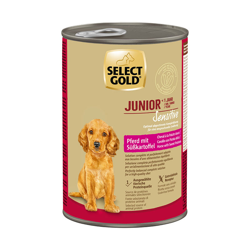 Junior Sensitivehest, sød kartofel  400g