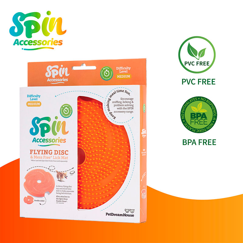 Lick Flying Disc 25x3 cm orange