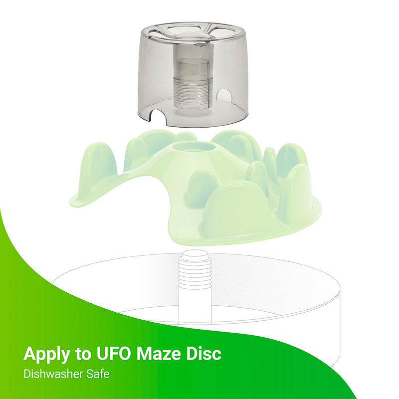 Ufo Maze Disc Dispenser 10x10x7,5 cm