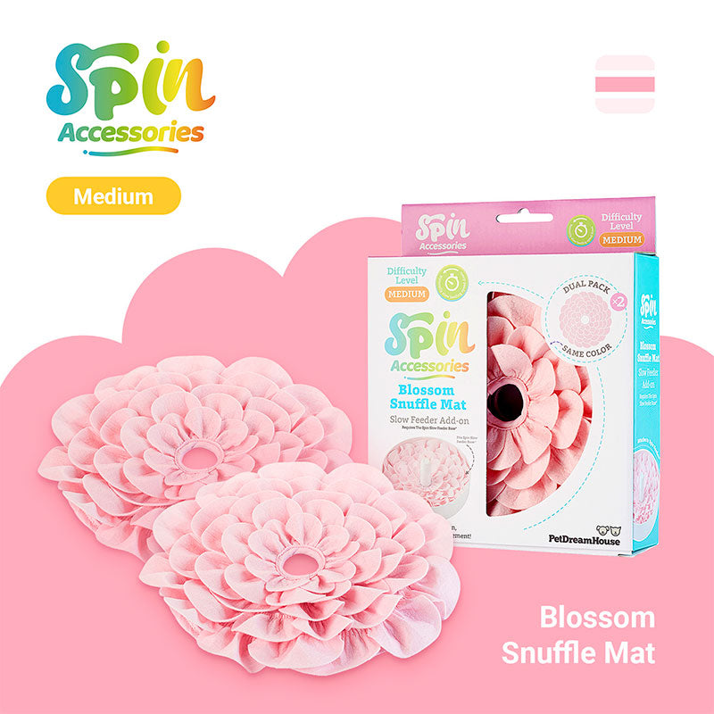 Blossom Snuffle Mat 23x3 cm 2-pak lyserød