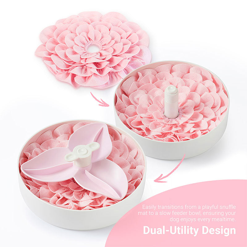 Blossom Snuffle Mat 23x3 cm 2-pak lyserød