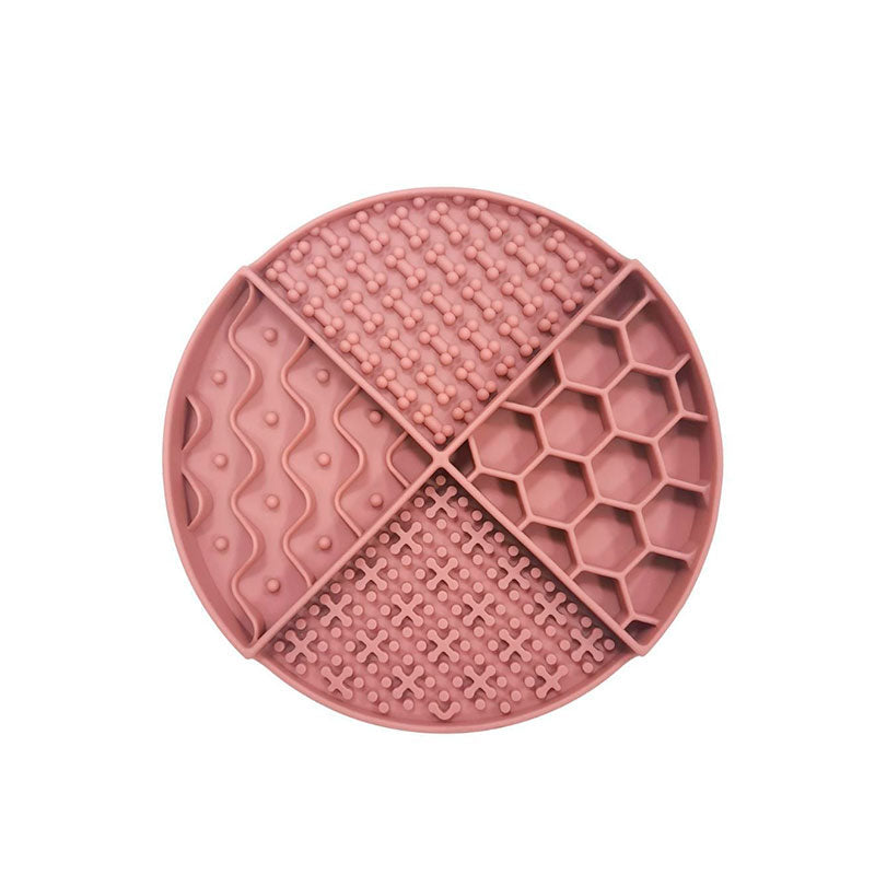 Slikkemåtte Rosie21x21x2,4 cm bordeaux