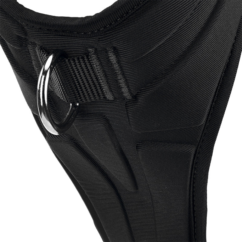 Nylon H-sele m/magnetlukning S sort