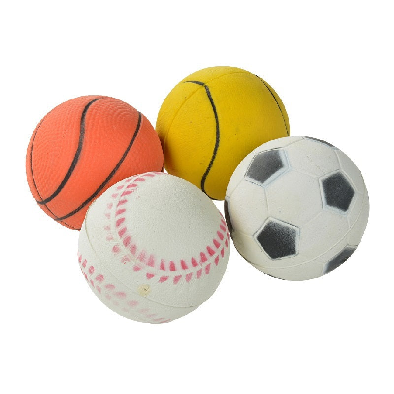 Skumbolde sport 4-pak 6 cm