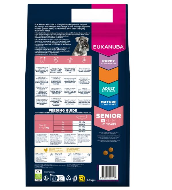 Senior Small 7,5 kg