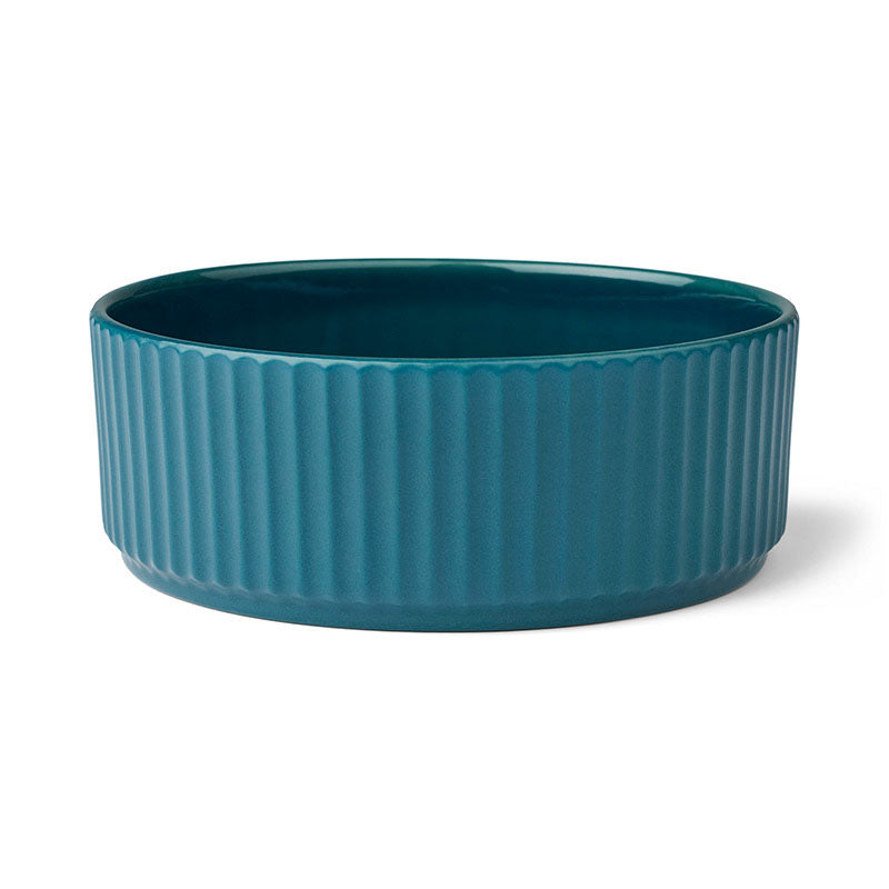 Kronborg Skål L Petrol Blue