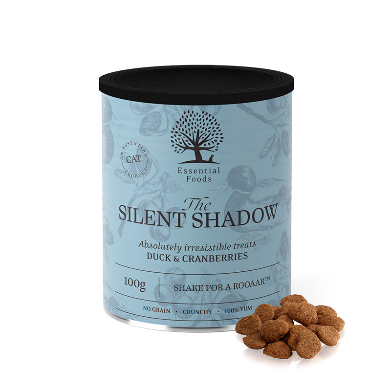 The Silent Shadow kornfri, kylling, and 100 g