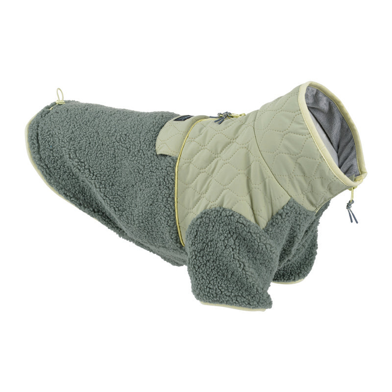 Vinterjakke 32cm teddy/polyestermix