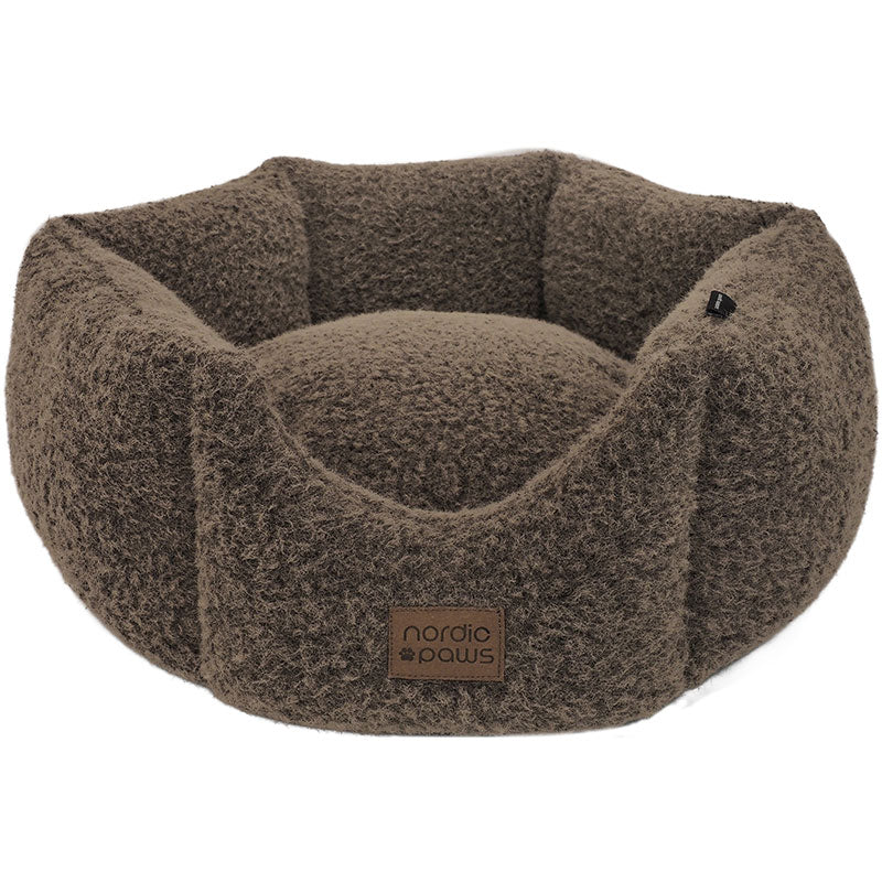 Hundeseng ComfyHex Edda M 65x65x25,5 cm brun