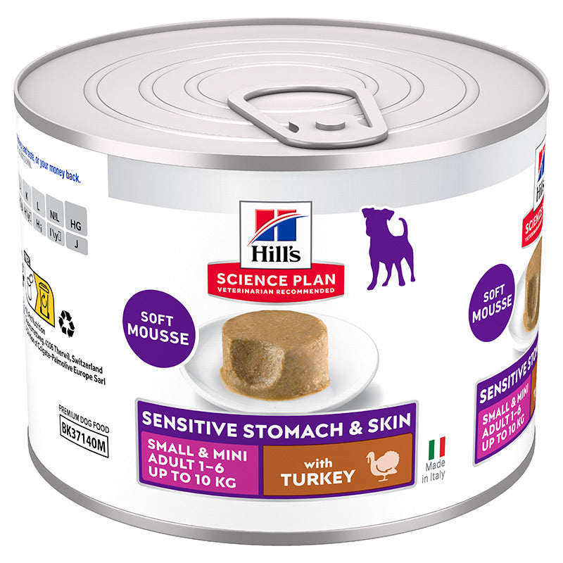 Adult Sensitive Stomach & Skin Small & Mini kalkun 200 g