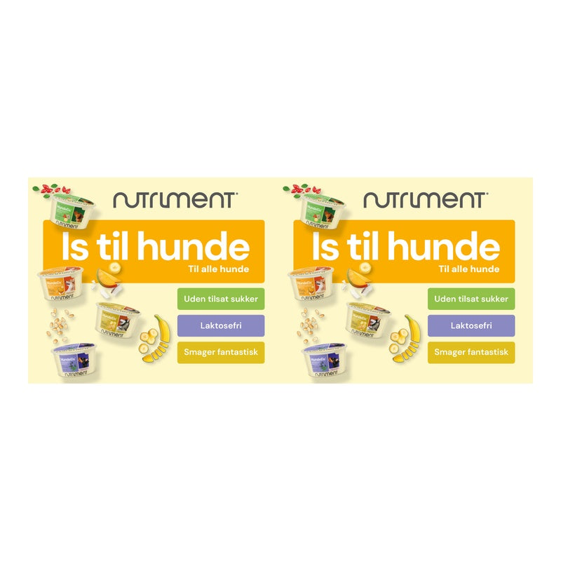 Hundeis hamp & blåbær 90ml