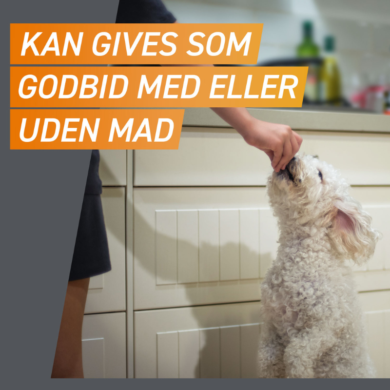 Flåt- & loppemiddel tyggetabletter hund 2-4 kg - 3 stk/pk