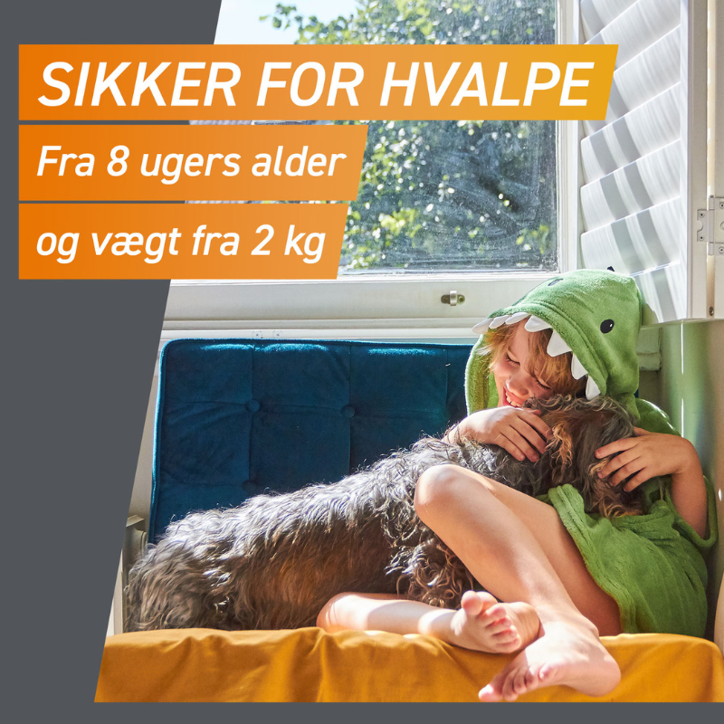 Flåt- & loppemiddel tyggetabletter hund 4-10 kg - 3 stk/pk